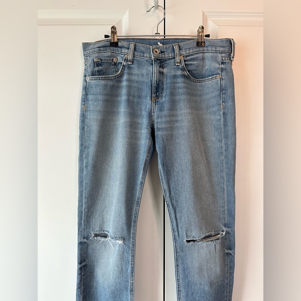 Rag & Bone Women’s Distressed Dre Capri Halsey (Size 27) - Picture 2 of 10